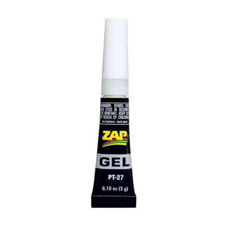 Zap gel CA 3g (0,11oz) gelové vteřinové lepidlo