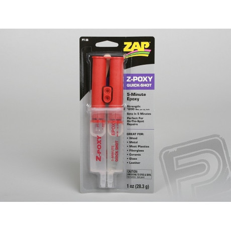 Z-POXY 5min 28,3g (1 oz) 5-min epoxy v dávkovači