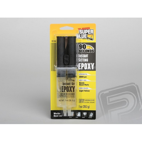 Super Glue EPOXY Instant set 28,3g (1oz) 90s epoxy v dávkovači
