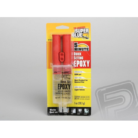 Super Glue EPOXY 5min 28,3g (1oz) 5min. epoxy v dávkovači
