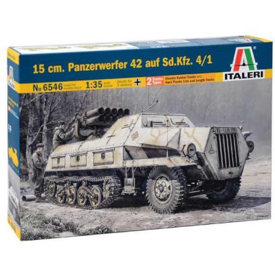 Model Kit military 6546 - 15 cm. PANZERWERFER 42 AUF SD.KFZ. 4/1 (1:35)