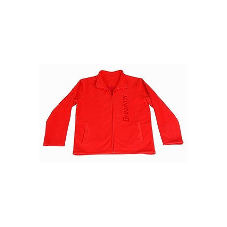 Fleece bunda GRAUPNER červená S