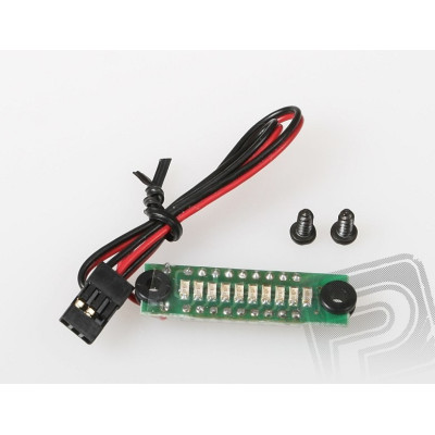 JR065/4 indikát.10LED Rx 4ti článek (F815-6)