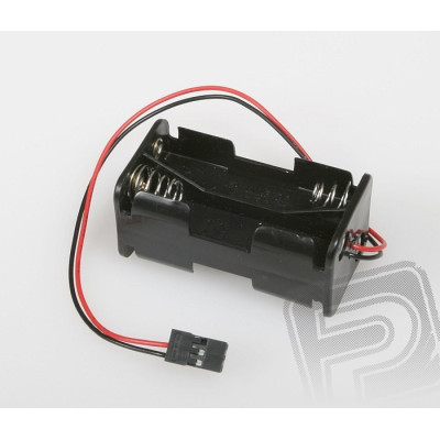 JR071 Pouzdro pro 4 tužkové baterie (AA) JR