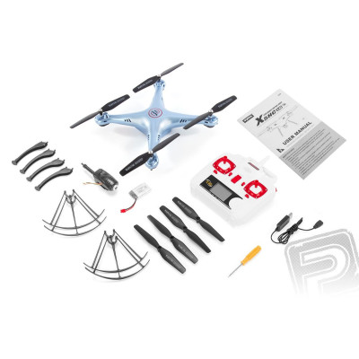 Syma X5HC 4 kvadrokoptéra RTF modrá