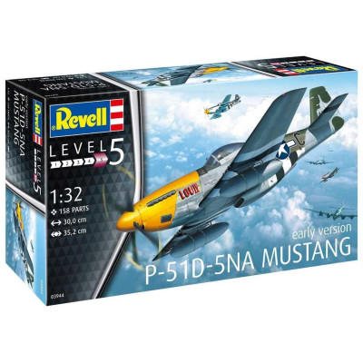 Plastic ModelKit letadlo 03944 - P-51D-5NA Mustang (1:32)