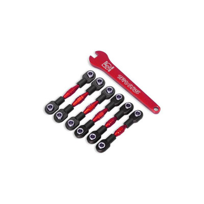 4-Tec 2.0: Hliníkové ojničky červené (sada)