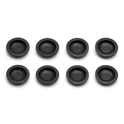 RC8, 16mm gumové čepičky tlumičů