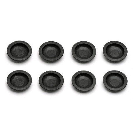 RC8, 16mm gumové čepičky tlumičů