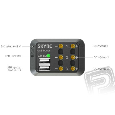 Sky RC DC Power Distributor s banánky