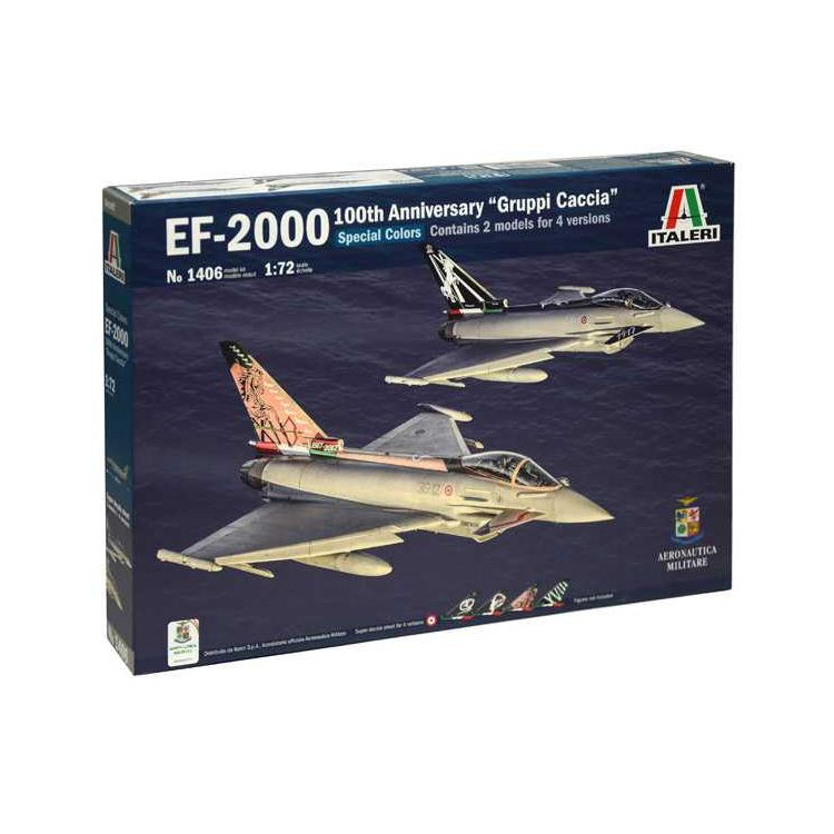 Model Kit letadlo 1406 EF2000 100th Anniversary