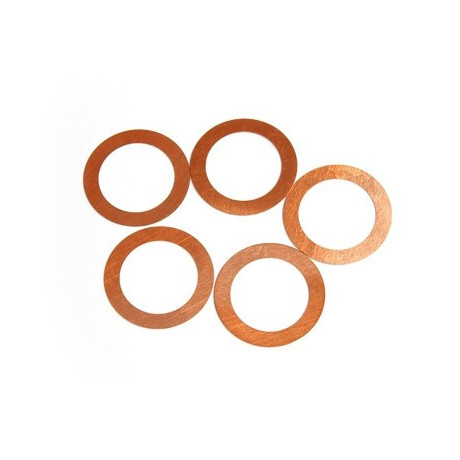 Podložky pod hlavu 0,2mm (pro .21 motory, 5ks.)