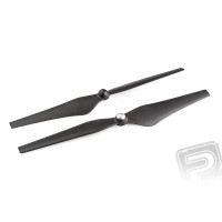 Fekete légcsavar 12x4,2" (CW+CCW) a E600 Propulsion systems-hez.