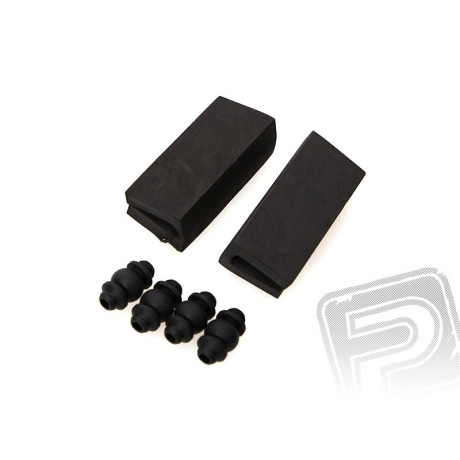 Tlumící gumy + samolepící kryt akumulátoru pro Inspire