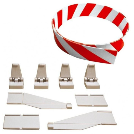 85220 EVO/D132/D124 Mantinel,držáky k mantinelu,3m