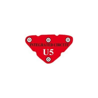 U5 (6SCU5) Vysokofrekvenční integrovaný obvod