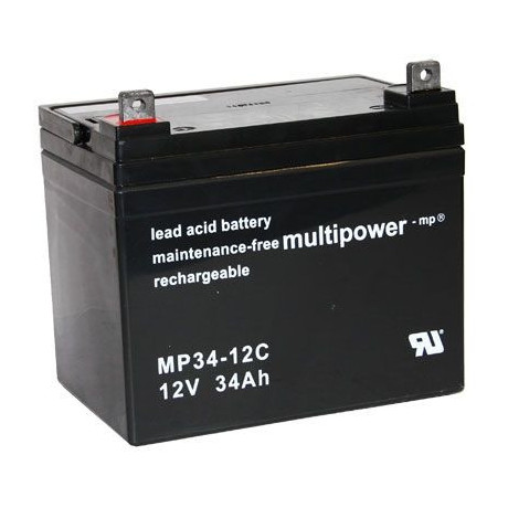 Pb akumulátor MULTIPOWER 12V/34,0Ah