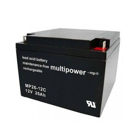 Pb akumulátor MULTIPOWER 12V/26,0Ah