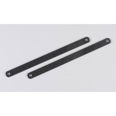 Uhlíkové bočnice 279mm, 2ks.