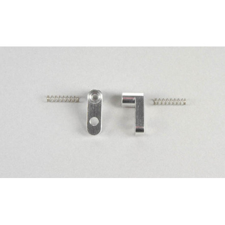 Alu držák bovdenu, krátký 2ks.