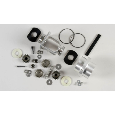 Alu diferential, 2x uzavíratelný, kompl. sada