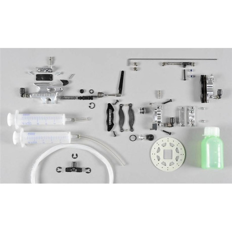 Hydraulické brzdy, dvoupístové pro přední nápravu