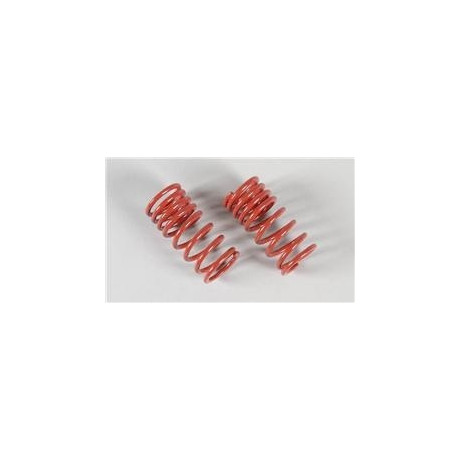 Pružiny tlumičů F1, progresivní .2,4x48 červené, 2ks.