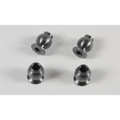 Ocelové kuličky 7mm, 4ks.