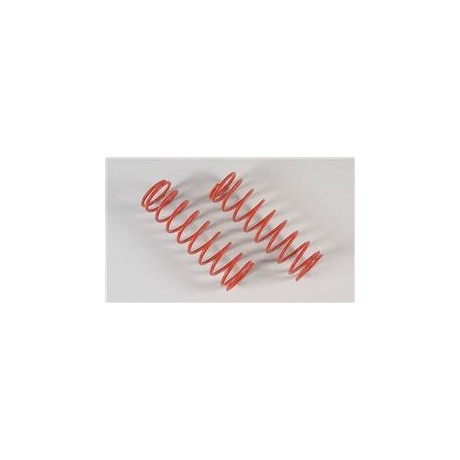 Pružiny pro tlumiče, červené 2,5x105mm,2ks.