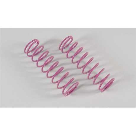 Pružiny pro tlumiče, růžové 2,6x105mm, 2ks.