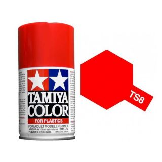 85008 TS 8 Italian Red Tamiya Color 100ml (Acrylic Spray Paint)