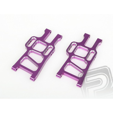 Přední ramena spodní ALU, Monster, 2ks. (fialové)