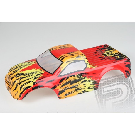 Karosérie lakovaná Himoto Truck 1:10 (červeno-oranžová)