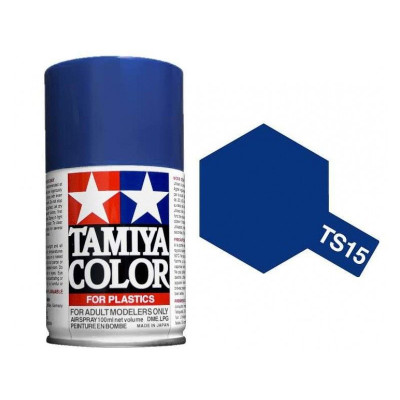85015 TS 15 Blue Gloss Tamiya Color 100ml (Acrylic Spray Paint)