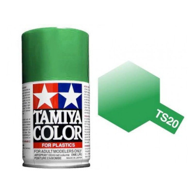85020 TS 20 Metallic Green Tamiya Color 100ml (Acrylic Spray Paint)