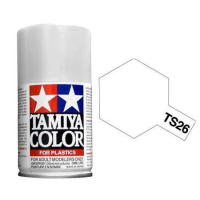85026 TS 26 White Gloss Tamiya Color 100ml (Acrylic Spray Paint)