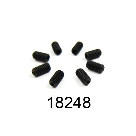 3x6mm imbusový červík, 8ks.
