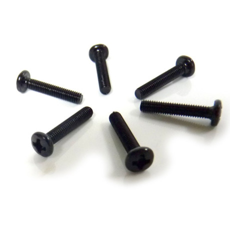 Šroub s půlkulatou hlavou 3x16 mm (6 pcs)
