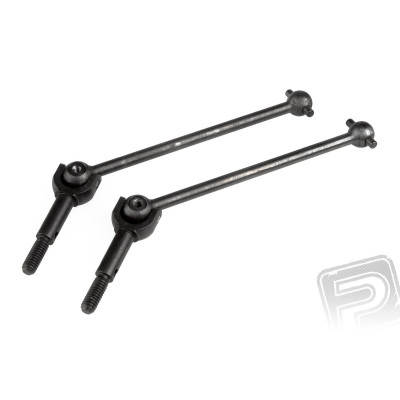 Hliníkové přední/zadní poloosy pro SC/XB (2 ks)