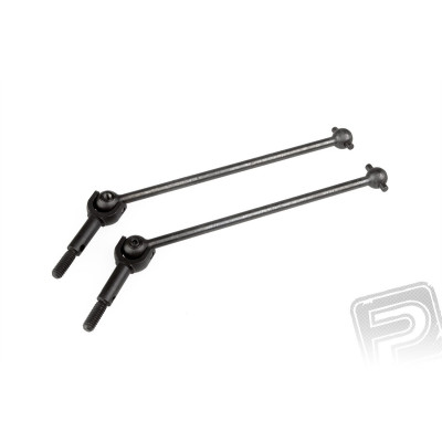 Hliníkové přední/zadní poloosy pro MT/XB (2 ks)