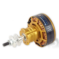 Új generációs váltakozó áramú elektromos motor forgó burkolattal, telemetriával, tréner modellekhez 7000g-ig, acro 9000g-ig, Lixx 12s tápegység, 8 mm-es tengely, 99A vezérlő.