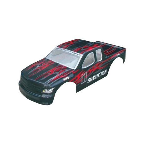 Karoserie Monster Truck 1:5, černo-červená