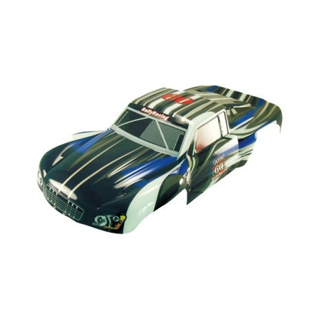 Karoserie Short Course truck 1:5 černo-modrá