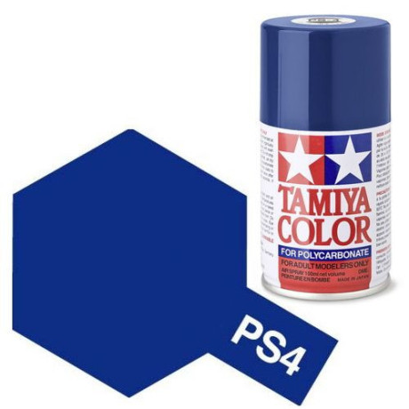 Tamiya Color PS-4 Blue Polycarbonate Spray 100ml