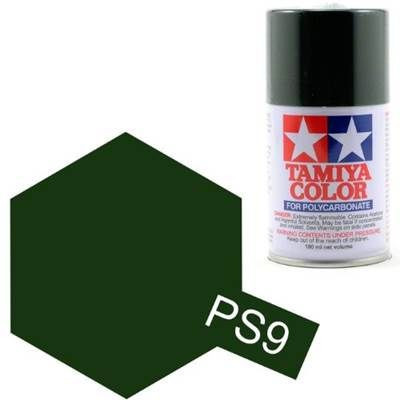 Tamiya Color PS-9 Green Polycarbonate Spray 100ml