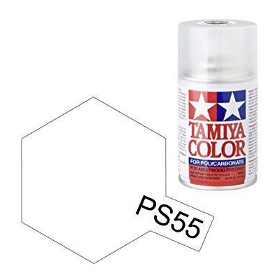 Tamiya Color PS-55 Flat Clear Polycarbonate Spray 100ml