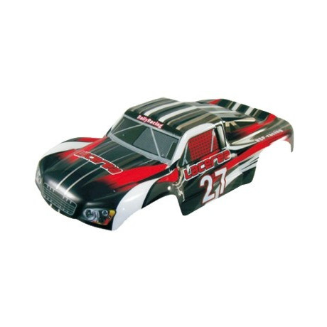 Karoserie Short Course 1:8, černo-červená