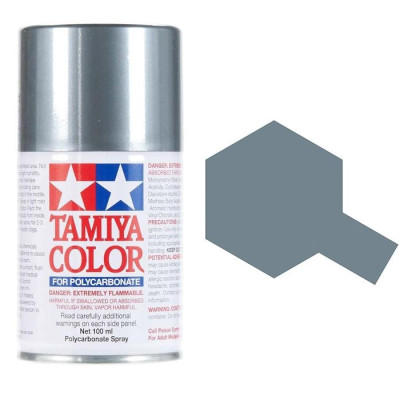 Tamiya Color PS-63 Bright Gun Metal Polycarbonate Spray 100ml