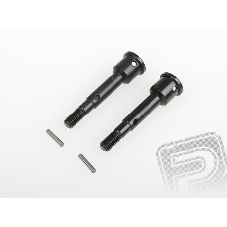 M5 osy, včetně čepů, 2ks.