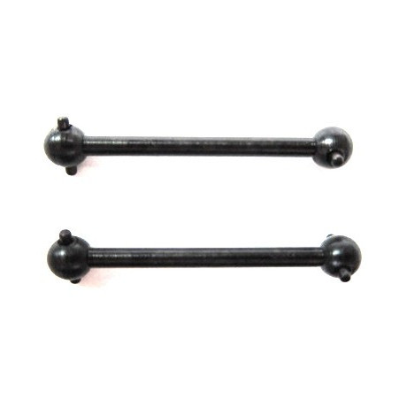 Poloosy (přední/zadní) pro 1/16 On-Road (2 ks)